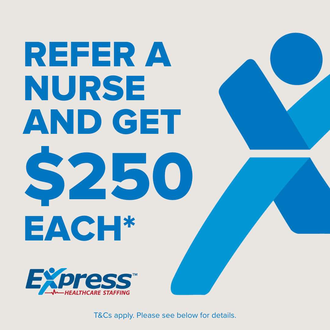 REFER A NURSE & GET REWARDED